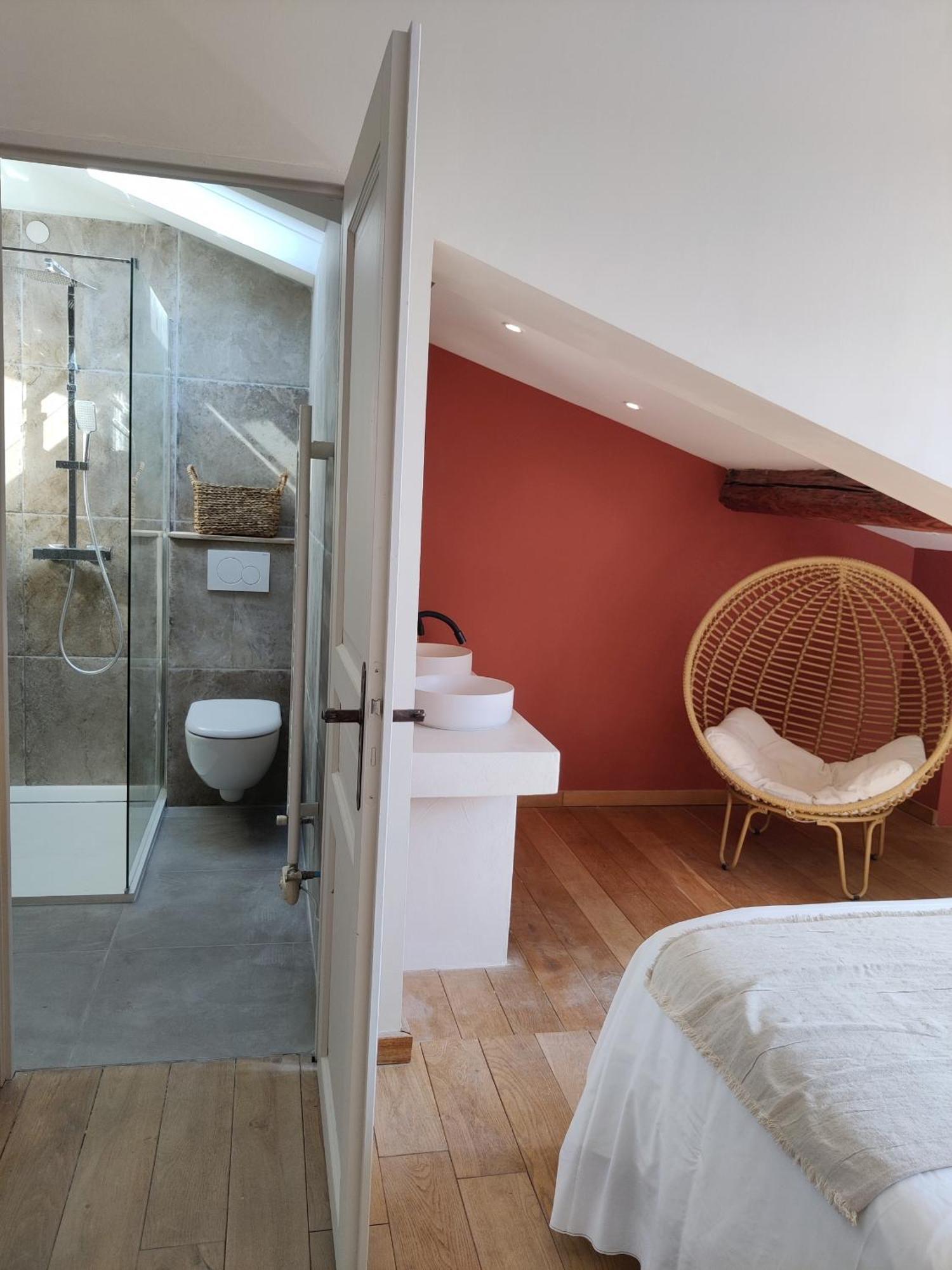 Chambres D'Hotes - Bed And Breakfast Les Palmiers Мез Номер фото